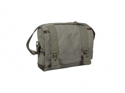 ROTHCO VINTAGE CANVAS B-15 PILOT MESSENGER BAG  