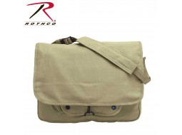 ROTHCO VINTAGE CANVAS PARATROOPER BAG - KHAKI   