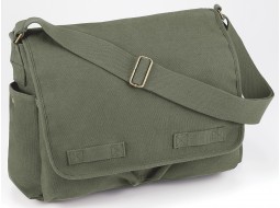 ROTHCO HW CANVAS CLASSIC MESSENGER BAG - OD