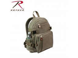 ROTHCO VINTAGE CANVAS MINI  BACKPACK - OD  