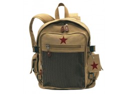 ROTHCO VINTAGE CANVAS BACKPACK II / STAR - KHAKI