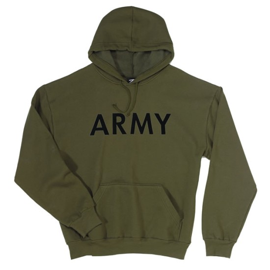 ROTHCO ARMY PULLOVER HOOD SWEATSHIRT - OD  