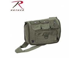 ROTHCO VINTAGE CANVAS SURVIVOR BAG - OLIVE DRAB 