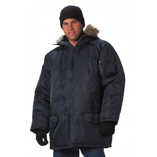 ROTHCO N-3B PARKA-NAVY BLUE   