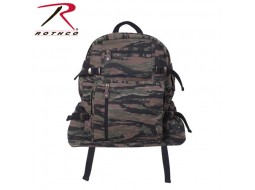 ROTHCO VINTAGE CANVAS BACKPACK-NO STAR-TIGER STR