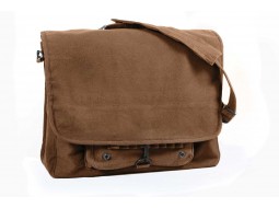 ROTHCO VINTAGE CANVAS PARATROOPER BAG - BROWN   