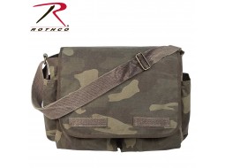 ROTHCO VINTAGE CANVAS CLASSIC MESSENGER BAG-CAMO