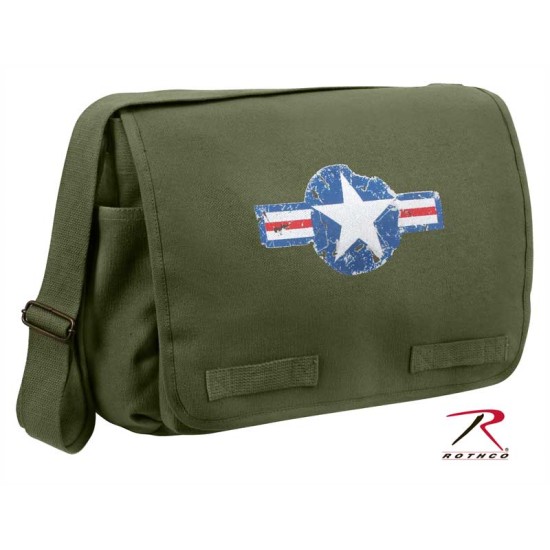 ROTHCO HW CLASSIC MESSENGER BAG - AIR CORPS - OD