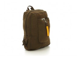 ROTHCO VINTAGE CANVAS FLIGHT BAG - BROWN   