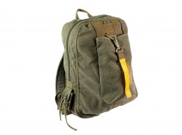 ROTHCO VINTAGE CANVAS FLIGHT BAG - OLIVE DRAB   