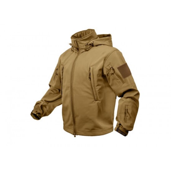 ROTHCO SPECIAL OPS SOFT SHELL JKT - COYOTE 